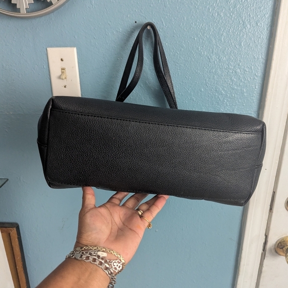 Furla Black Leather Tote Bag - Picture 6 of 8